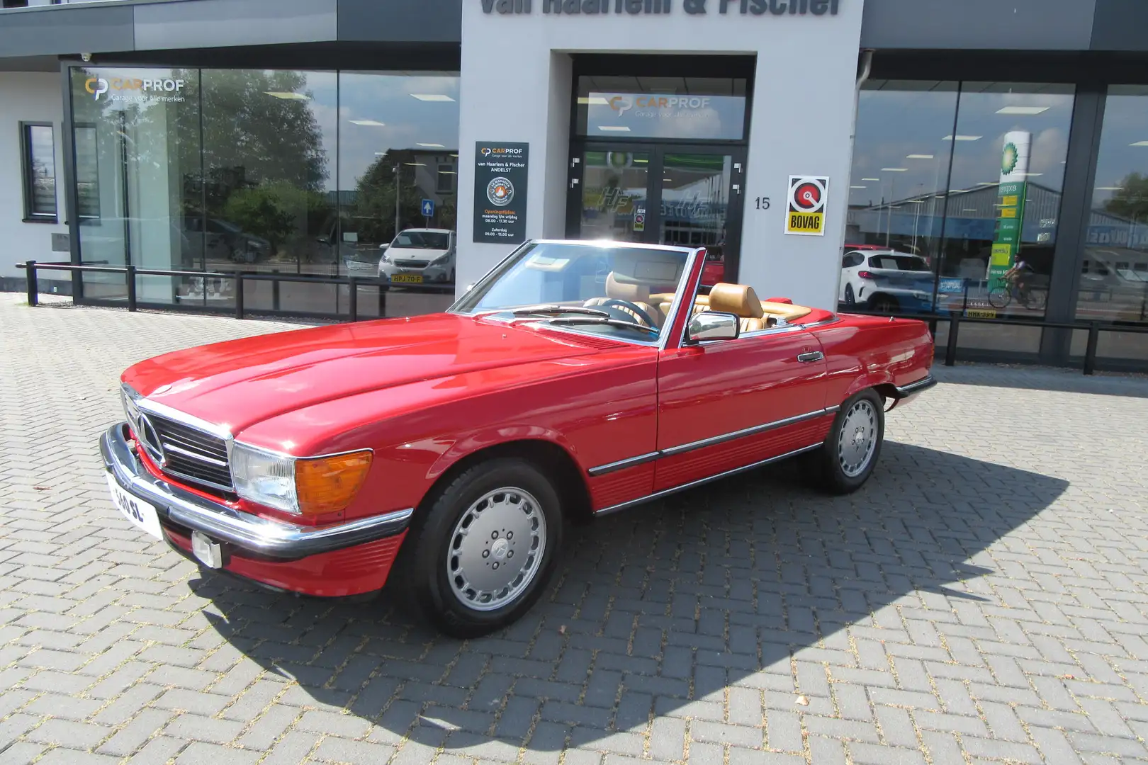 Mercedes-Benz SL 560 SL Cabriolet. Topstaat !!! Rood - 1