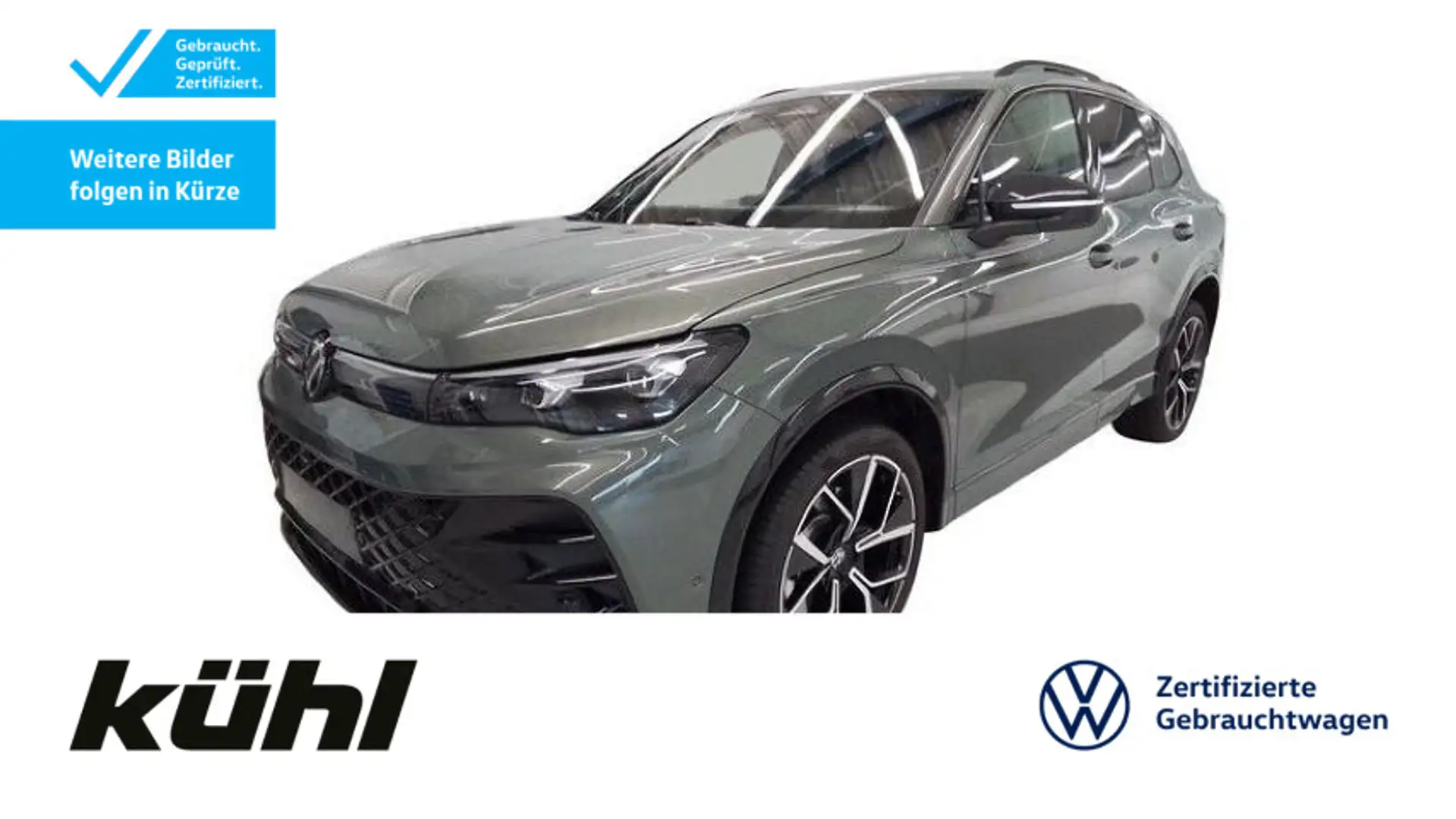 Volkswagen Tiguan 2.0 TDI 4M DSG R line IQ.Light/ACC/Standh Grün - 1
