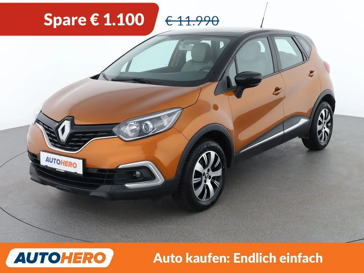 Renault Captur 0.9 Energy Intens Orange - 1