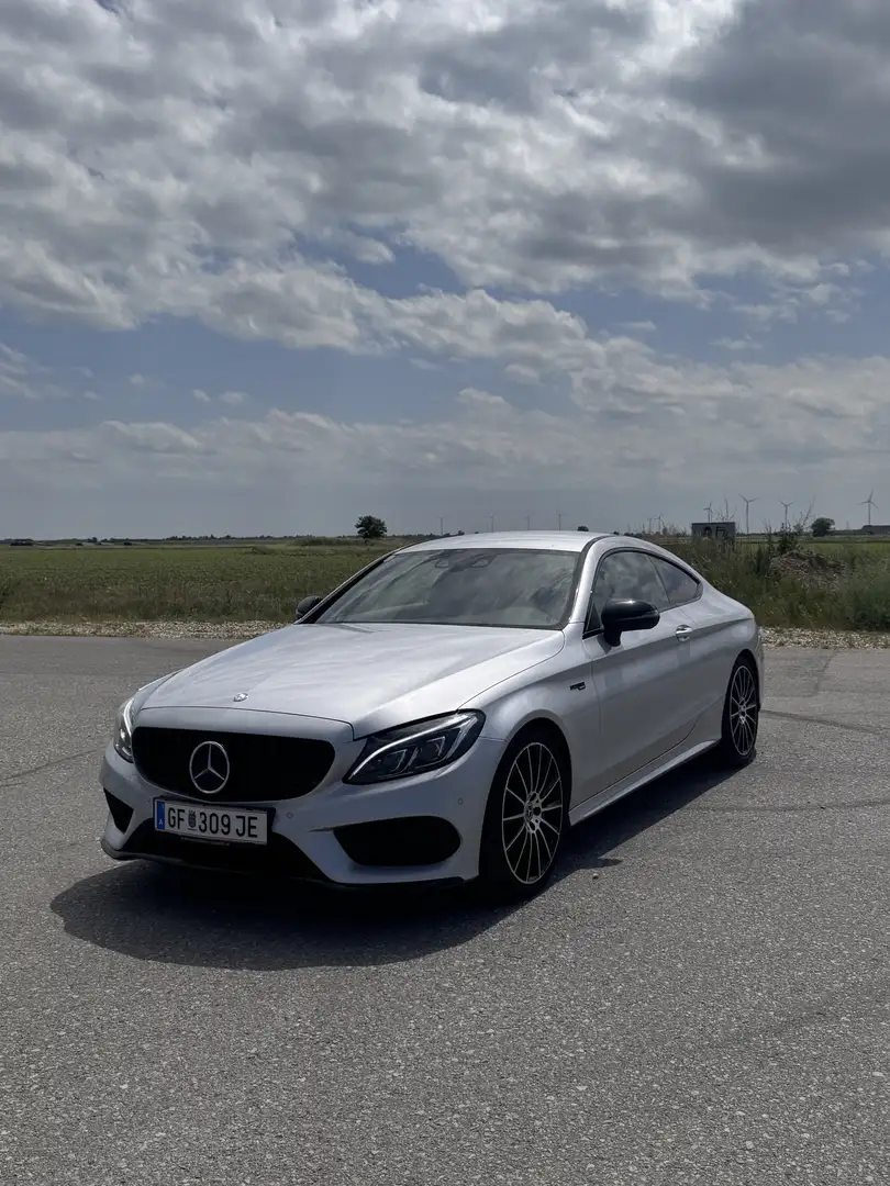 Mercedes-Benz C 400 Coupe 4Matic Aut. Plateado - 1