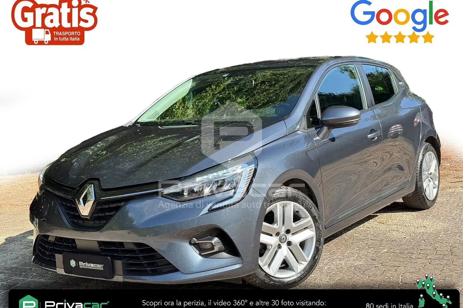 Renault Clio Clio TCe 90 CV 5 porte Intens Argento - 1