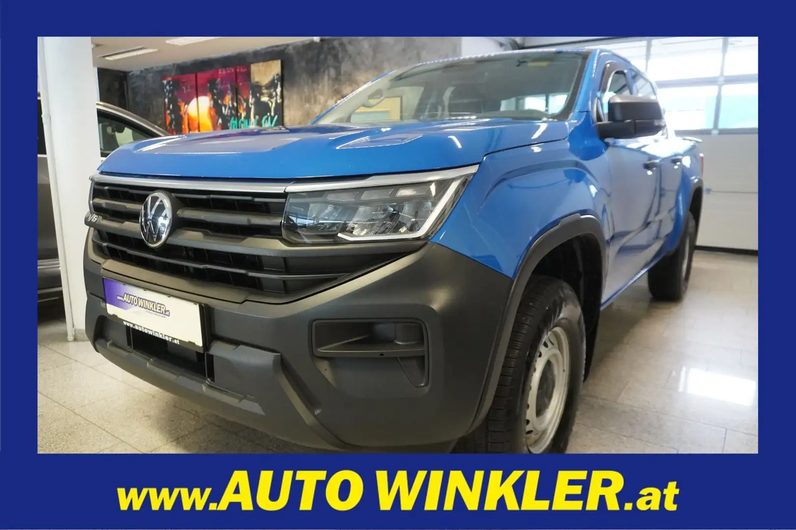 Volkswagen Amarok 2.0TDI 4Motion DOKA Paket Arctic /AHV/Sperre Blau - 1