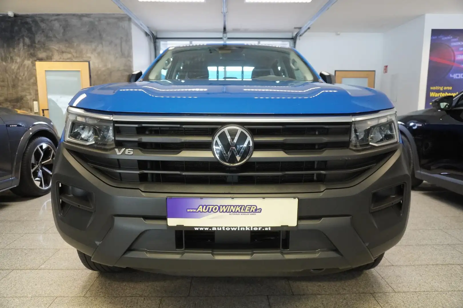 Volkswagen Amarok 2.0TDI 4Motion DOKA Paket Arctic /AHV/Sperre Blau - 2