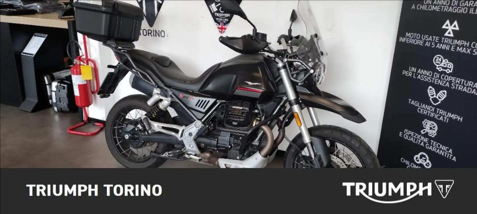 Moto Guzzi V 85 Abs Gris - 1