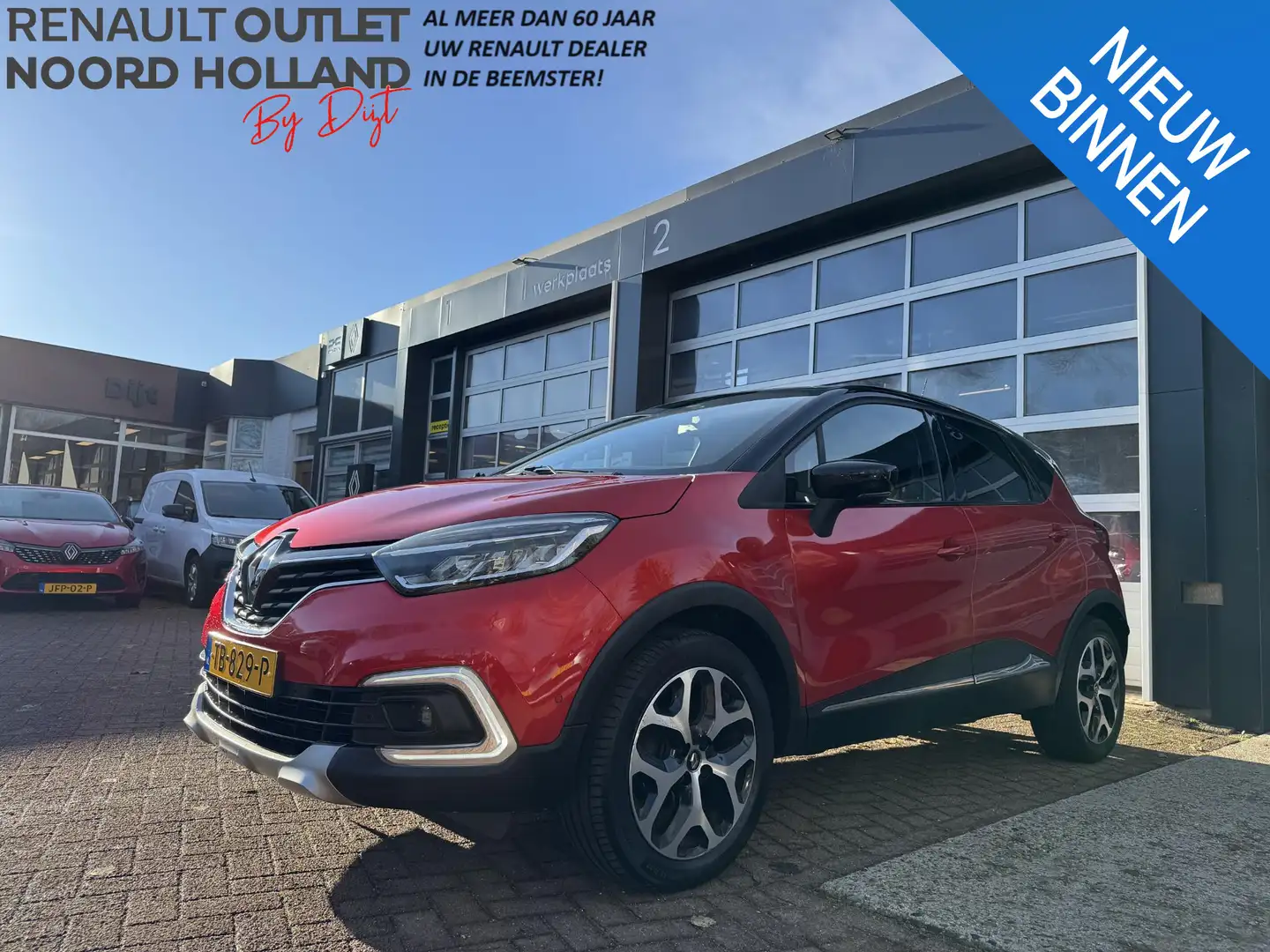 Renault Captur 0.9 TCe 90pk Intens+Camera!! Rot - 1