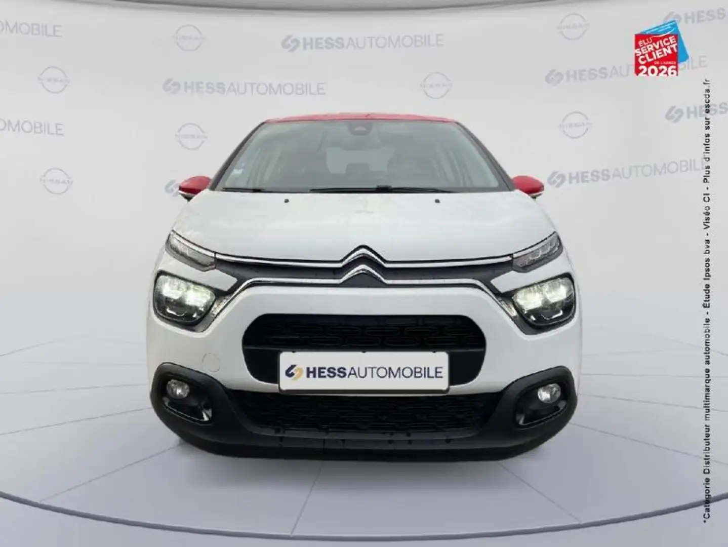 Citroen C3 PureTech 82ch Shine Business S/S E6.d GPS Camera Carplay Blanc - 2