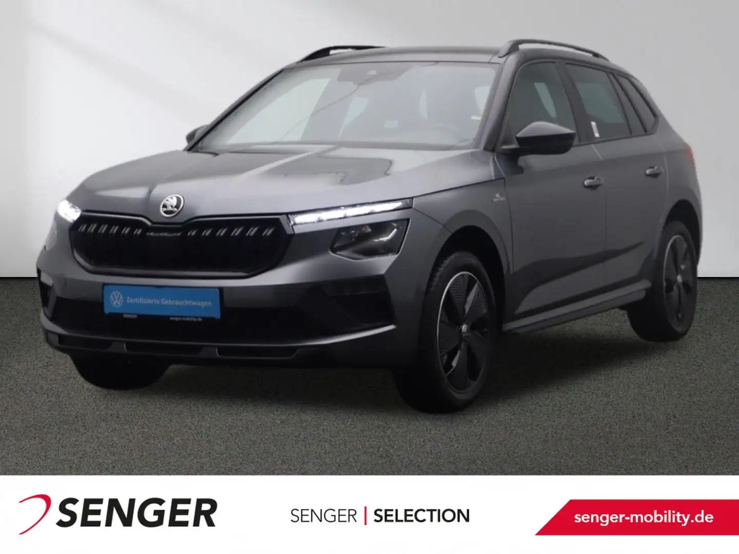 Skoda Kamiq 1.0 TSI DSG CarPlay Matrix-LED Panorama Gris - 1