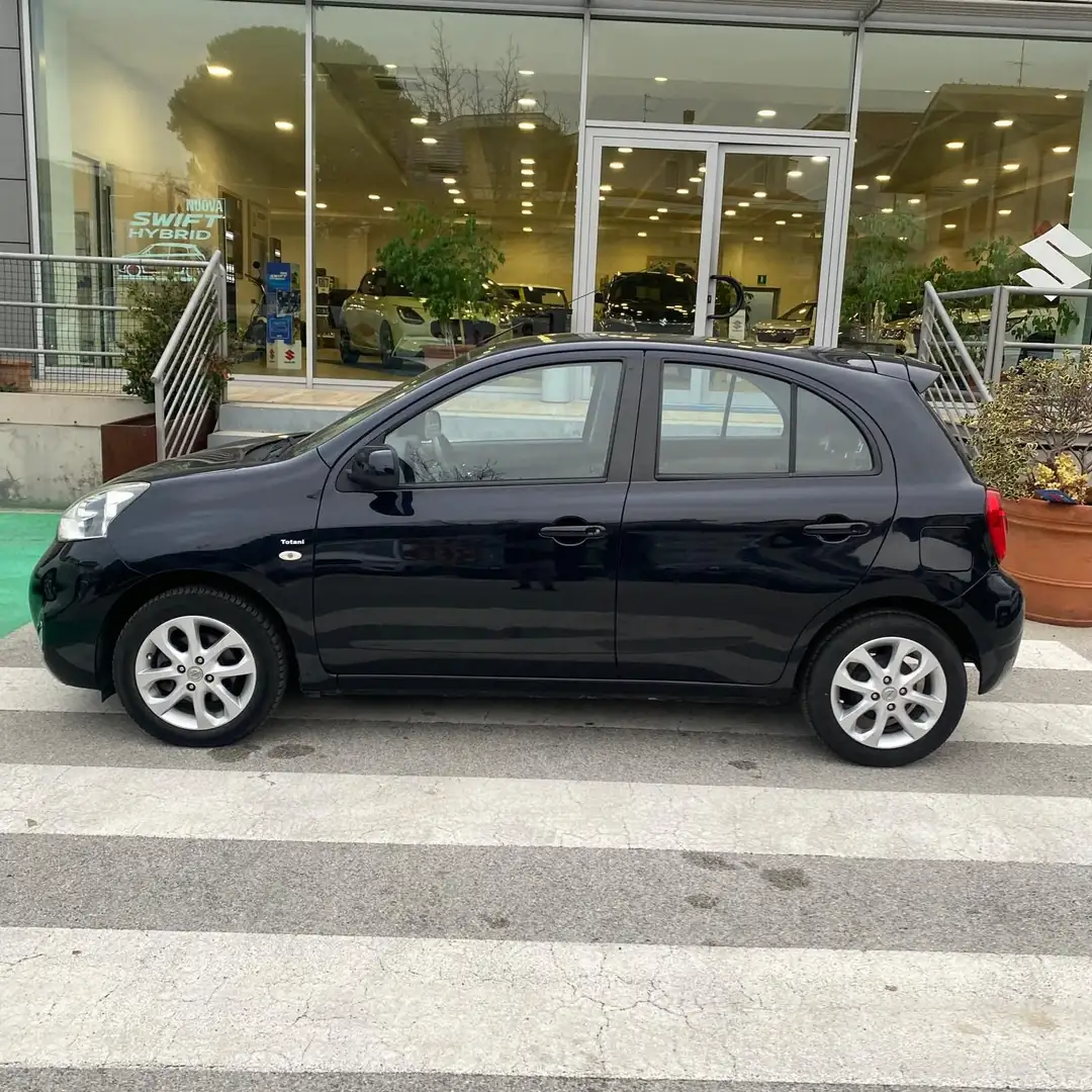 Nissan Micra IV 2013 1.2 Acenta eco Gpl E6 Nero - 2