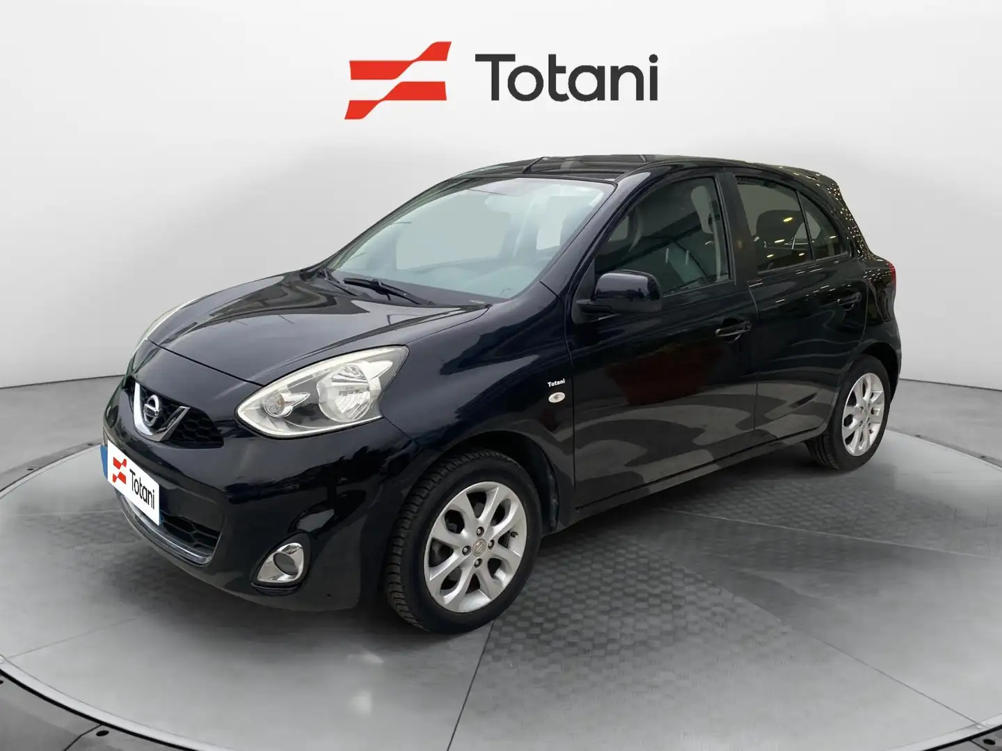 Nissan Micra IV 2013 1.2 Acenta eco Gpl E6 Nero - 1