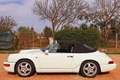 Porsche 964 911 Carrera 2 Cabriolet ASI targa ROMA Blanc - thumbnail 24