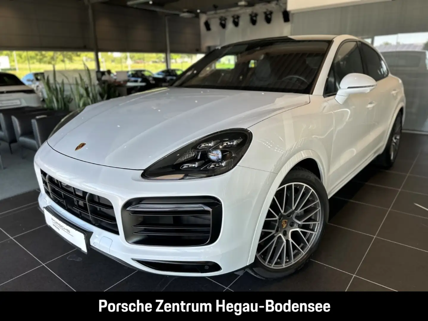 Porsche Cayenne S Coupe/SportDesign/PASM/BOSE/LED/21Zoll Weiß - 1