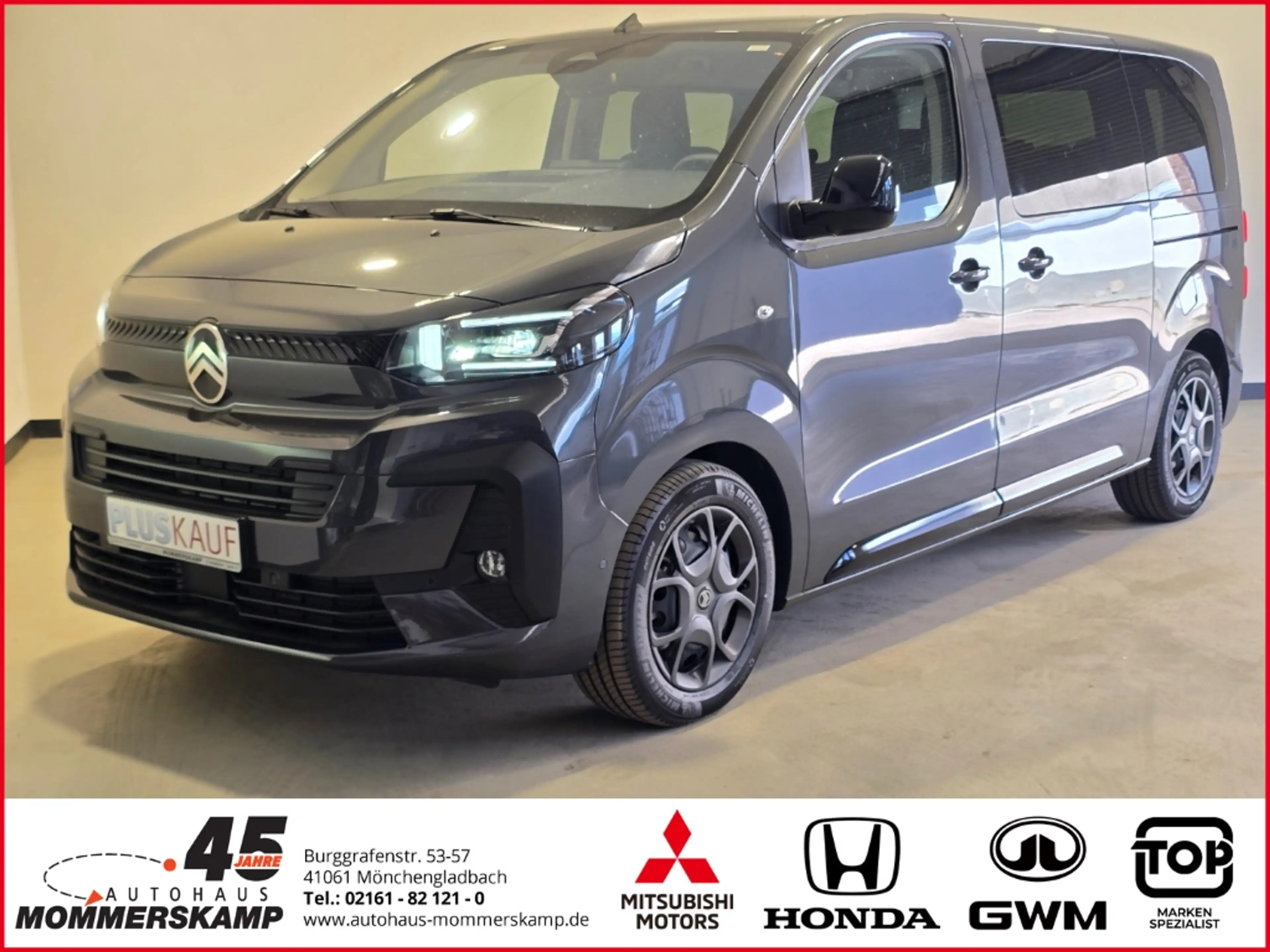 Citroen Spacetourer Plus M+Automatik+AHK+Navi+Kamera+Totwinkelassi+Sit