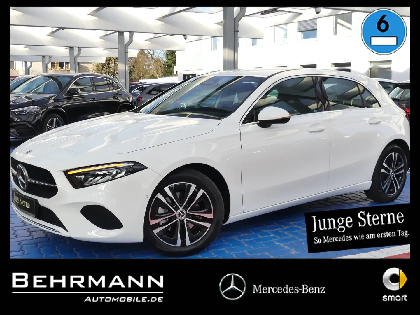 Mercedes-Benz A 180 A 180 Progressive +R-Kamera+LED-Scheinw.+Assist+ Weiß - 1