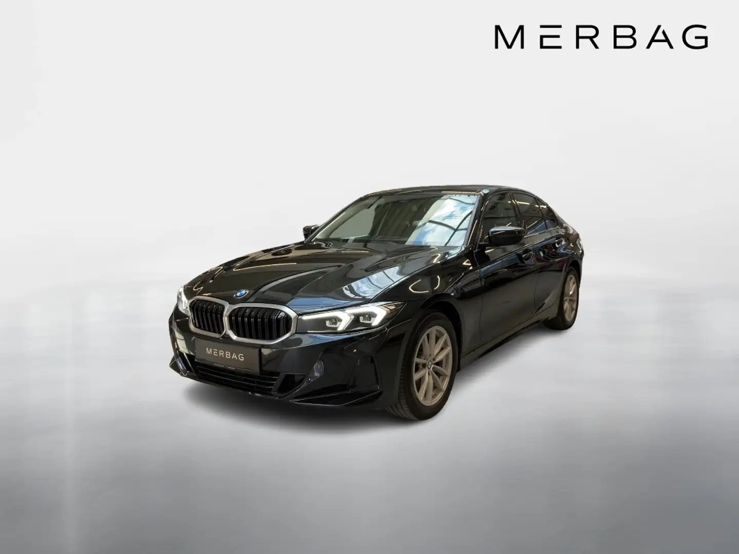 BMW 320 D Limousine Schwarz - 1