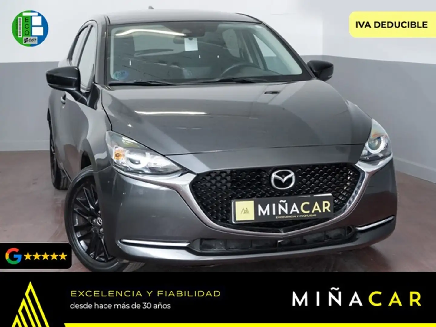 Mazda 2 1.5 e-Skyactiv-g Homura pantalla 7´´ 66kW Gris - 1