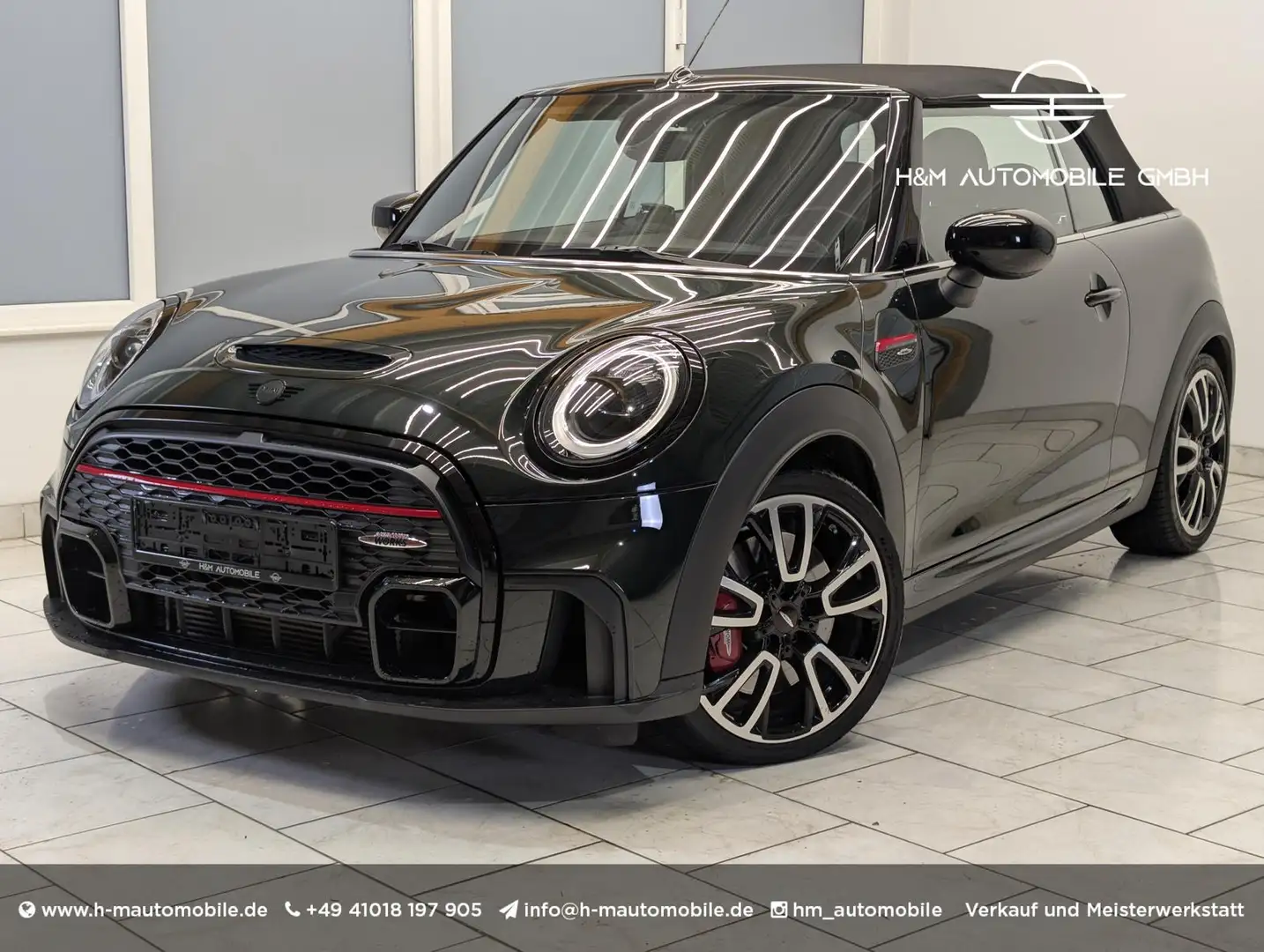 MINI John Cooper Works Cabrio -Yours/ACC/CarPlay Verde - 1