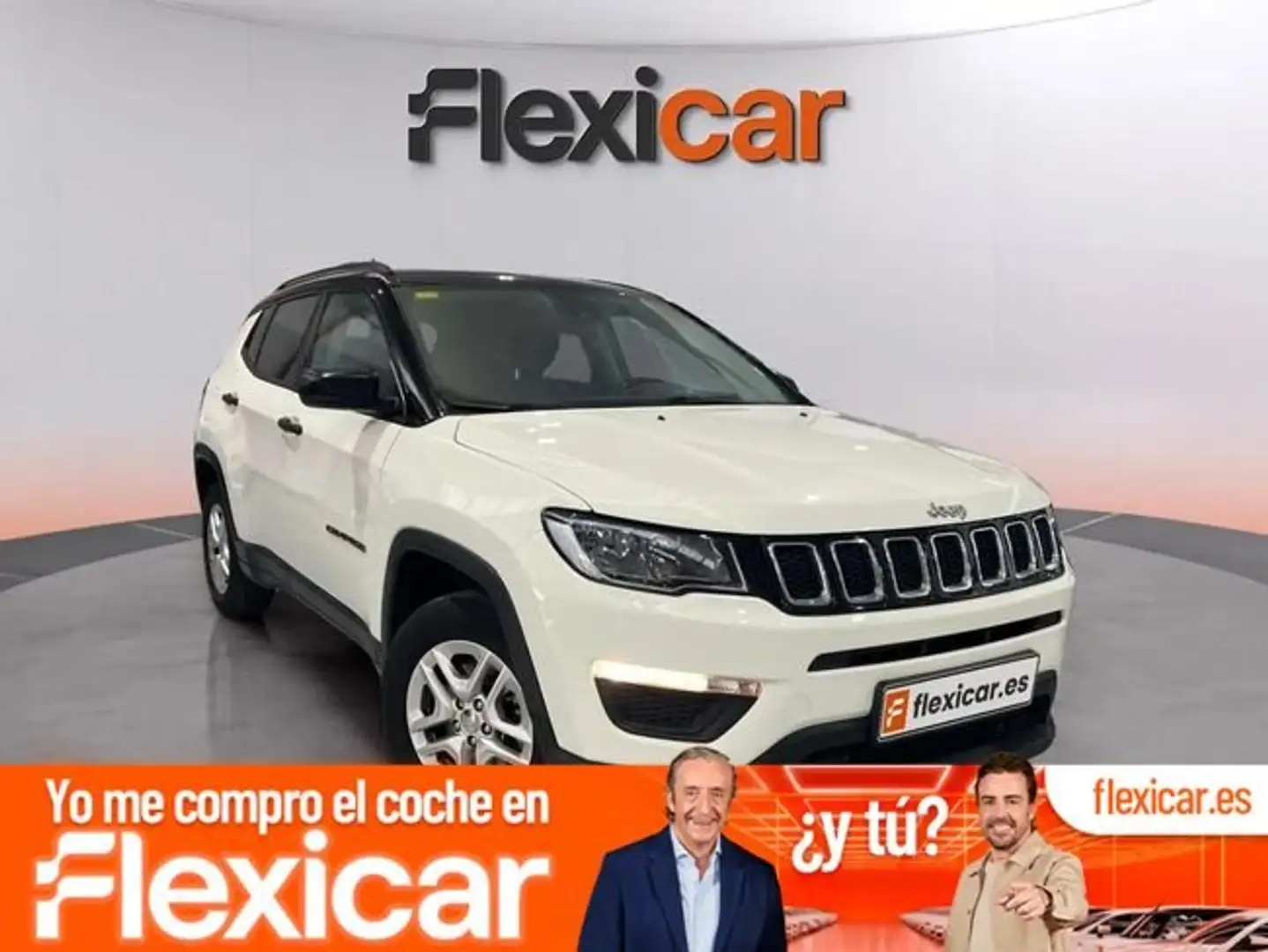 Jeep Compass 1.6 Mjt Sport 4x2 Blanco - 1