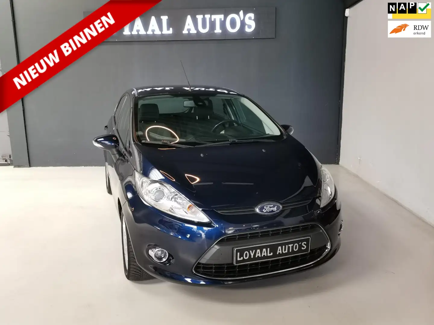 Ford Fiesta 1.4 Titanium | AUT | AIRCO | CRUISE | PDC | ELEK.R Blauw - 1