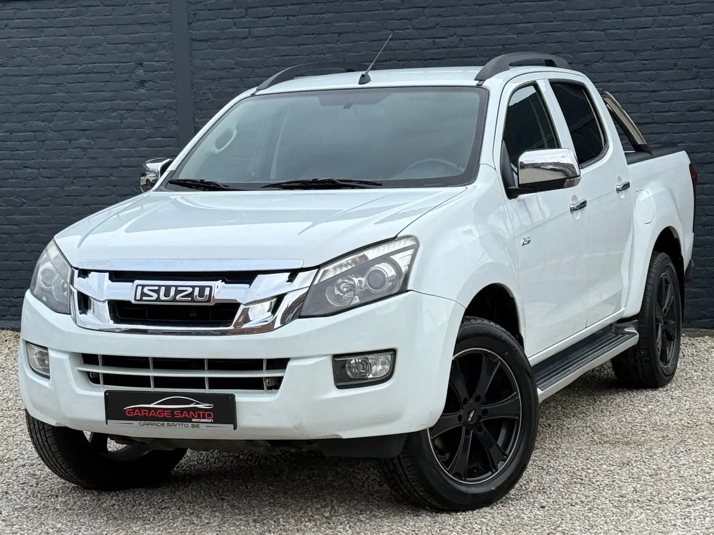 Isuzu D-Max 2.5 Turbo Di 4WD LSX Sport /Bt.Auto/Navi/Cuir/Gar/ Blanc - 1
