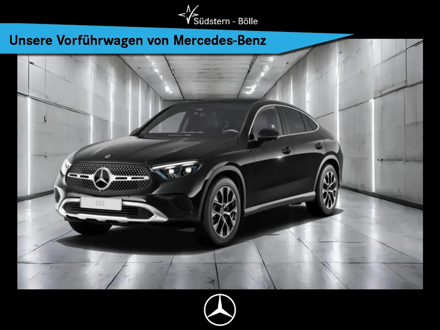 Mercedes-Benz GLC 220 d 4M Coupe AVANTGARDE+AMBIENTE+DISTRO Noir - 1