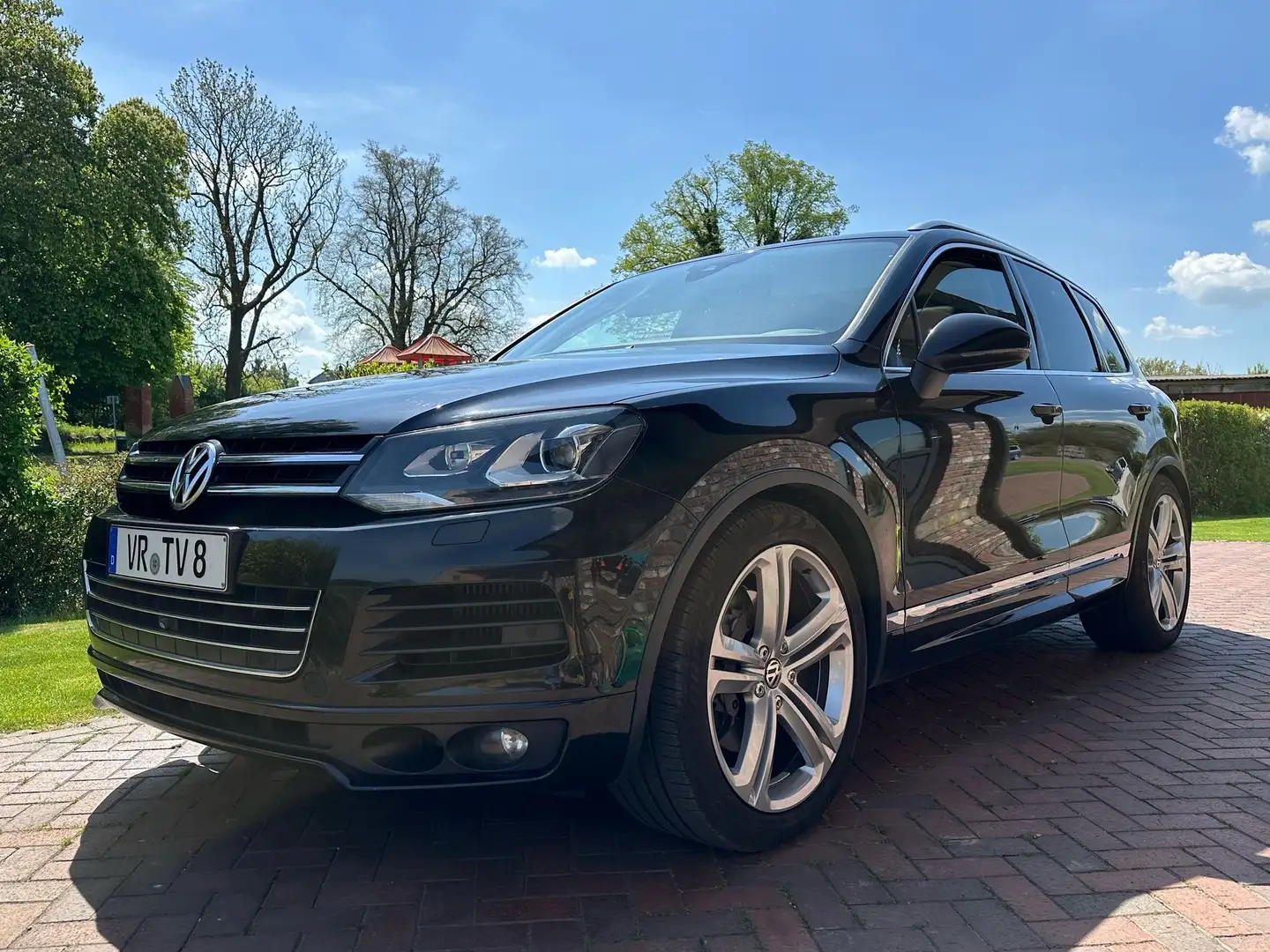 Volkswagen Touareg V8 TDI Scheckheft Noir - 2