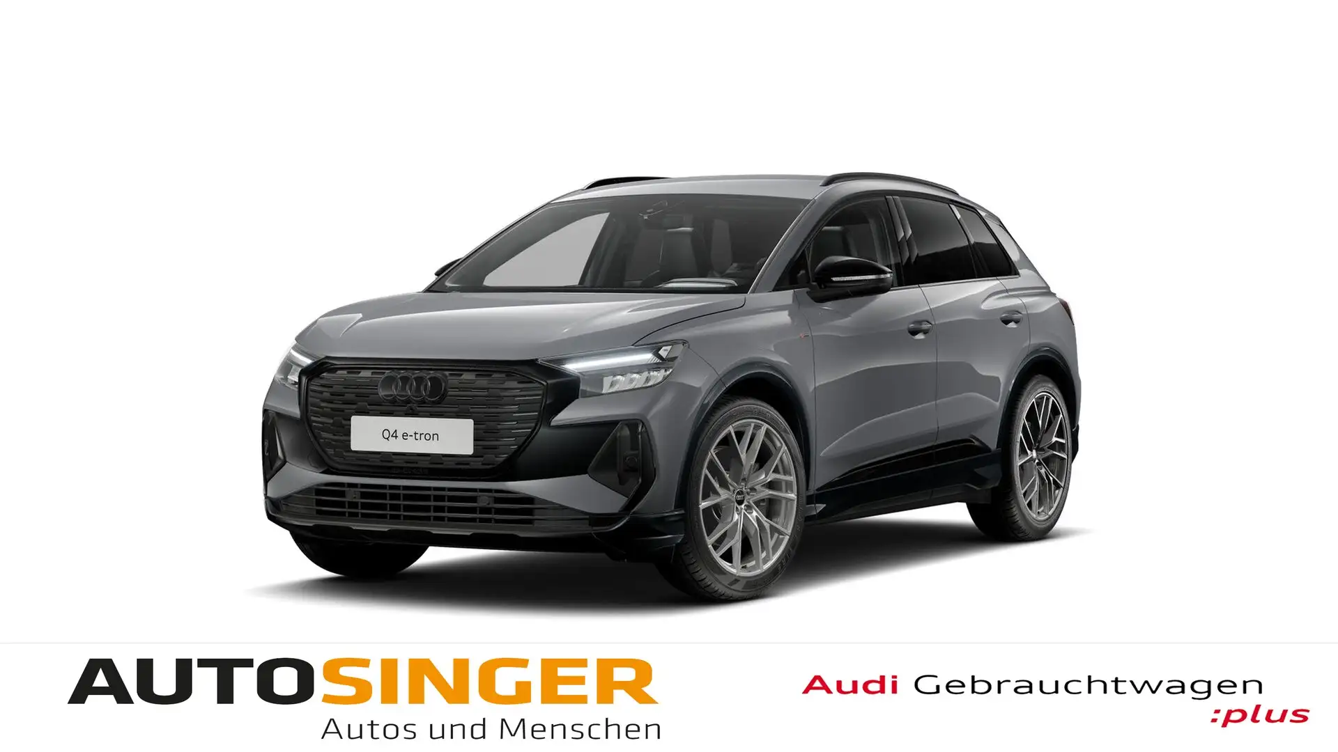 Audi Q4 e-tron 45 S line qua *AHK*LED*ACC*21"*R-CAM* Grau - 1