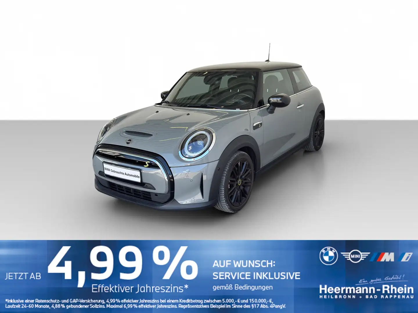 MINI Cooper SE 3-trg. Navi.LED.HUD.Schnelllade.RFK. Grau - 2