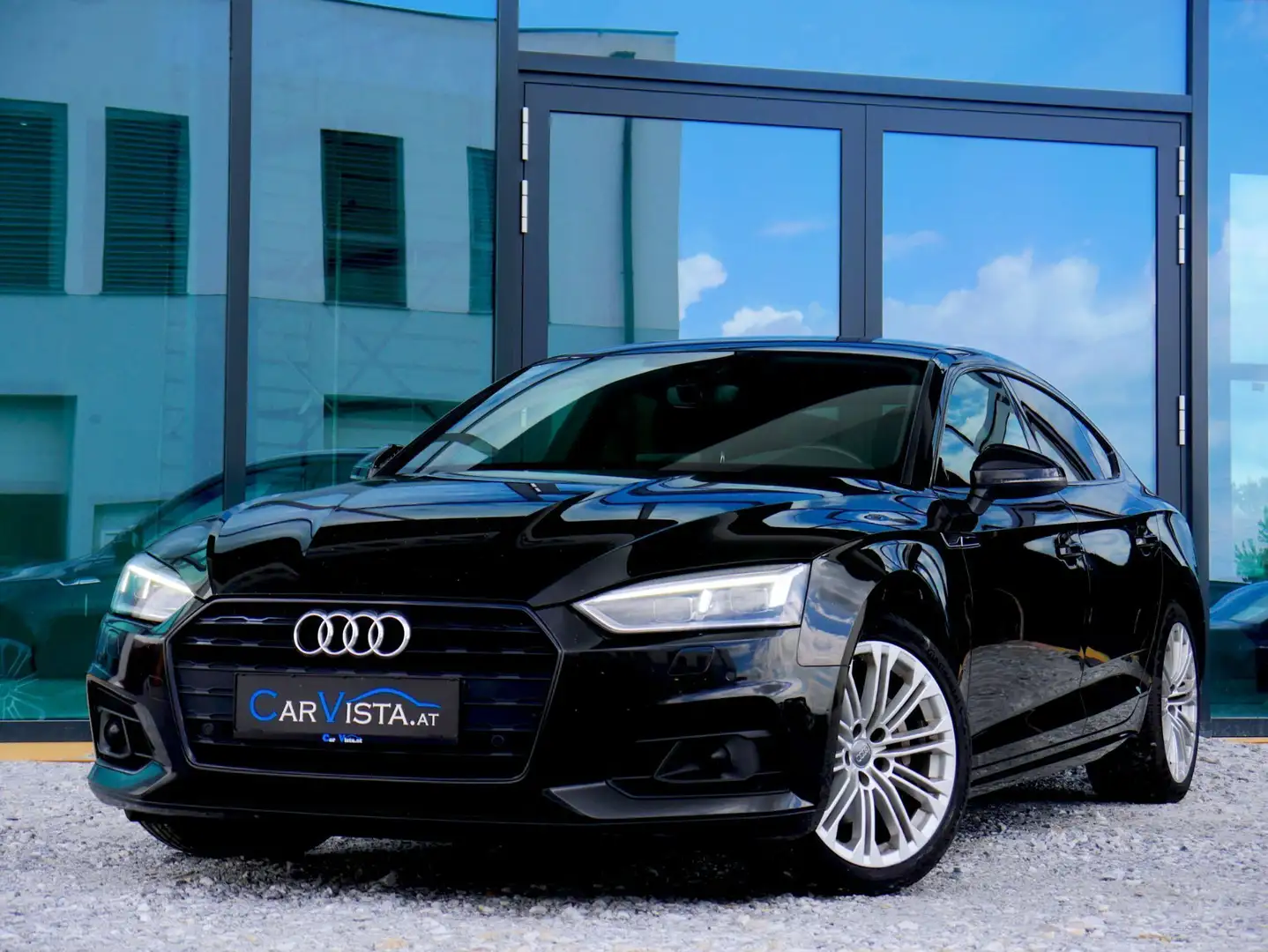 Audi A5 40 TDI Aut. Schwarz - 2