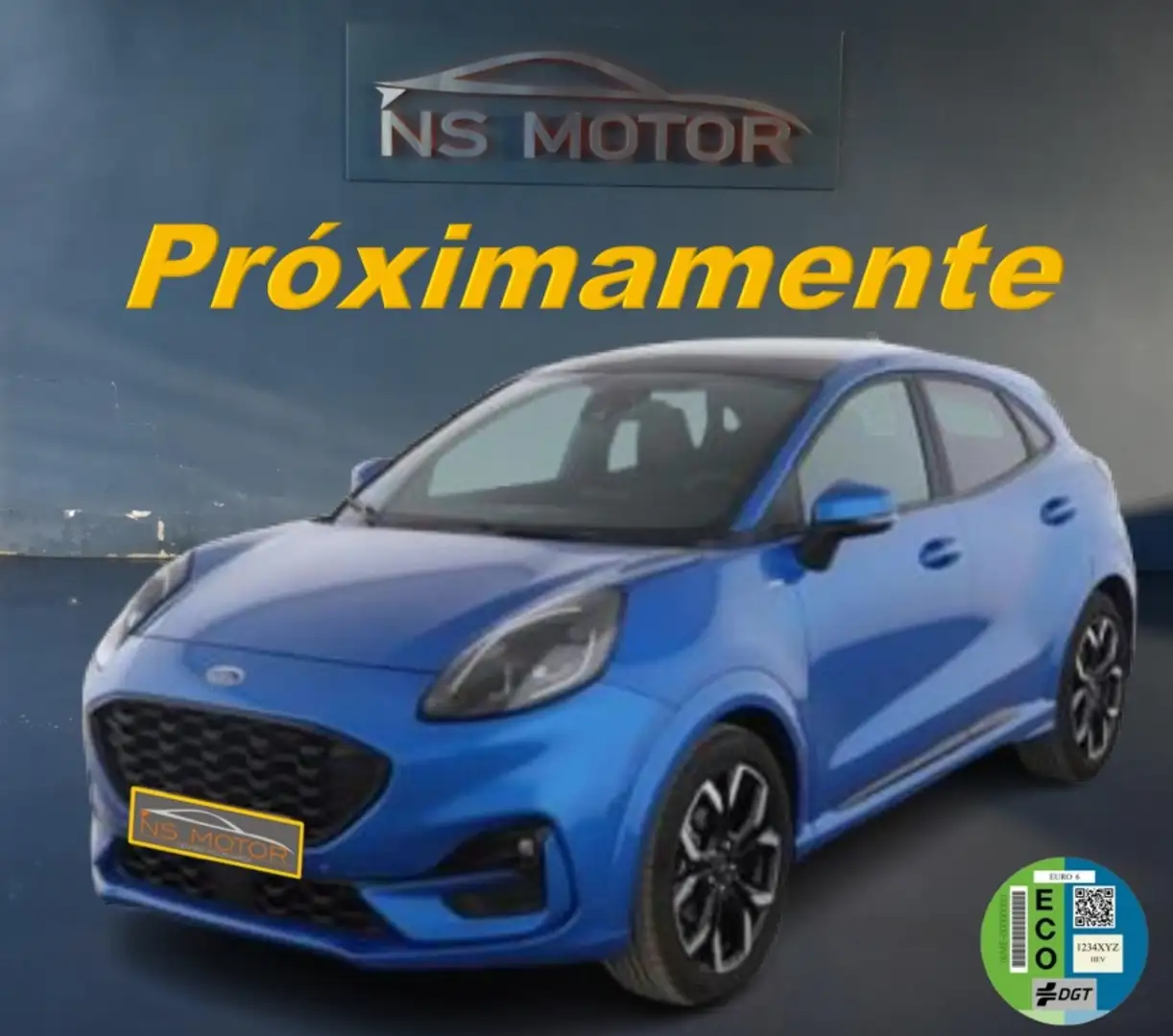 Ford Puma 1.0 EcoBoost MHEV ST-Line X Aut. 155 Azul - 1