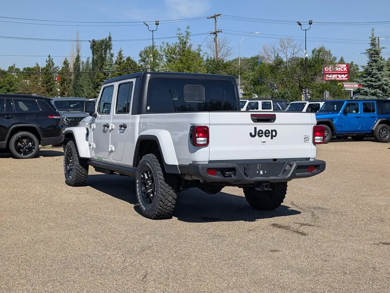 Jeep Gladiator fotografie Jeep Gladiator