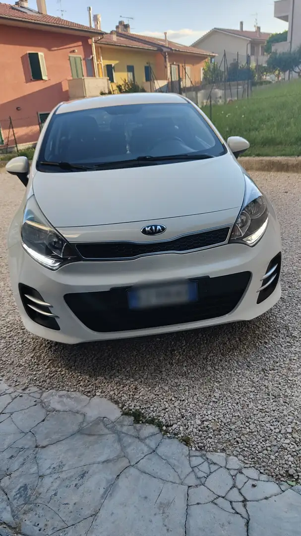 Kia Rio Rio 5p 1.2 Active eco-dynamics gpl Bianco - 1