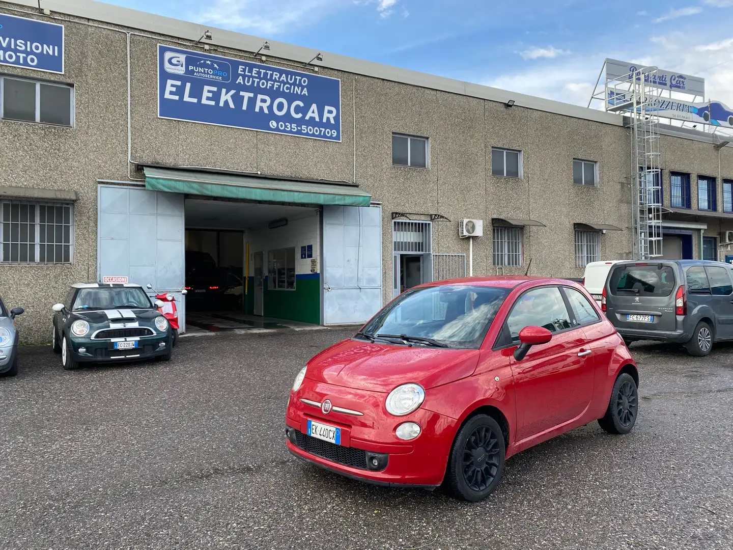 Fiat 500 0.9 t.air t. 85cv Rosso - 1