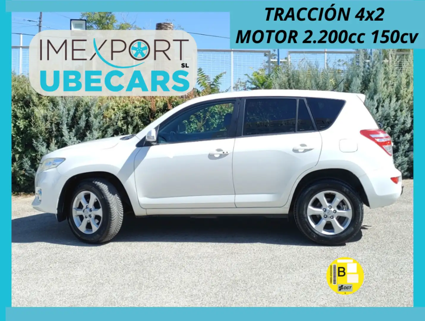 Toyota RAV 4 2.2D-4D Advance 4x2 Blanco - 1