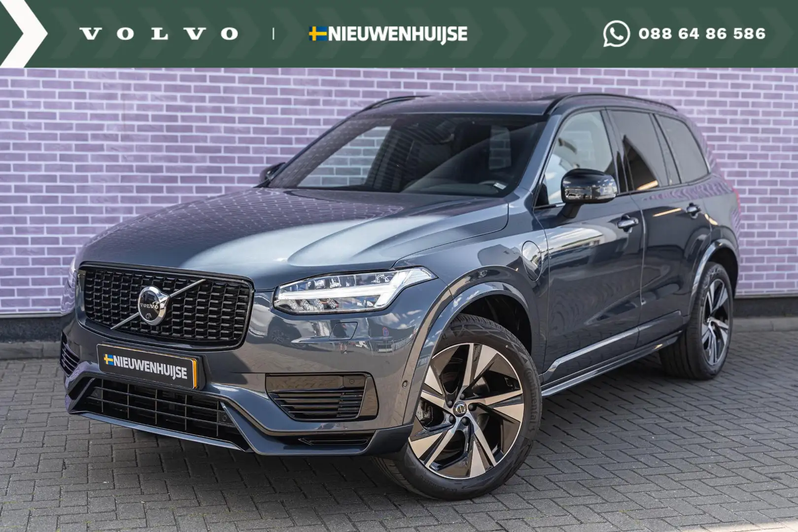 Volvo XC90 T8 Recharge AWD R-Design Long Range | 7-Zits | Nav Blauw - 1