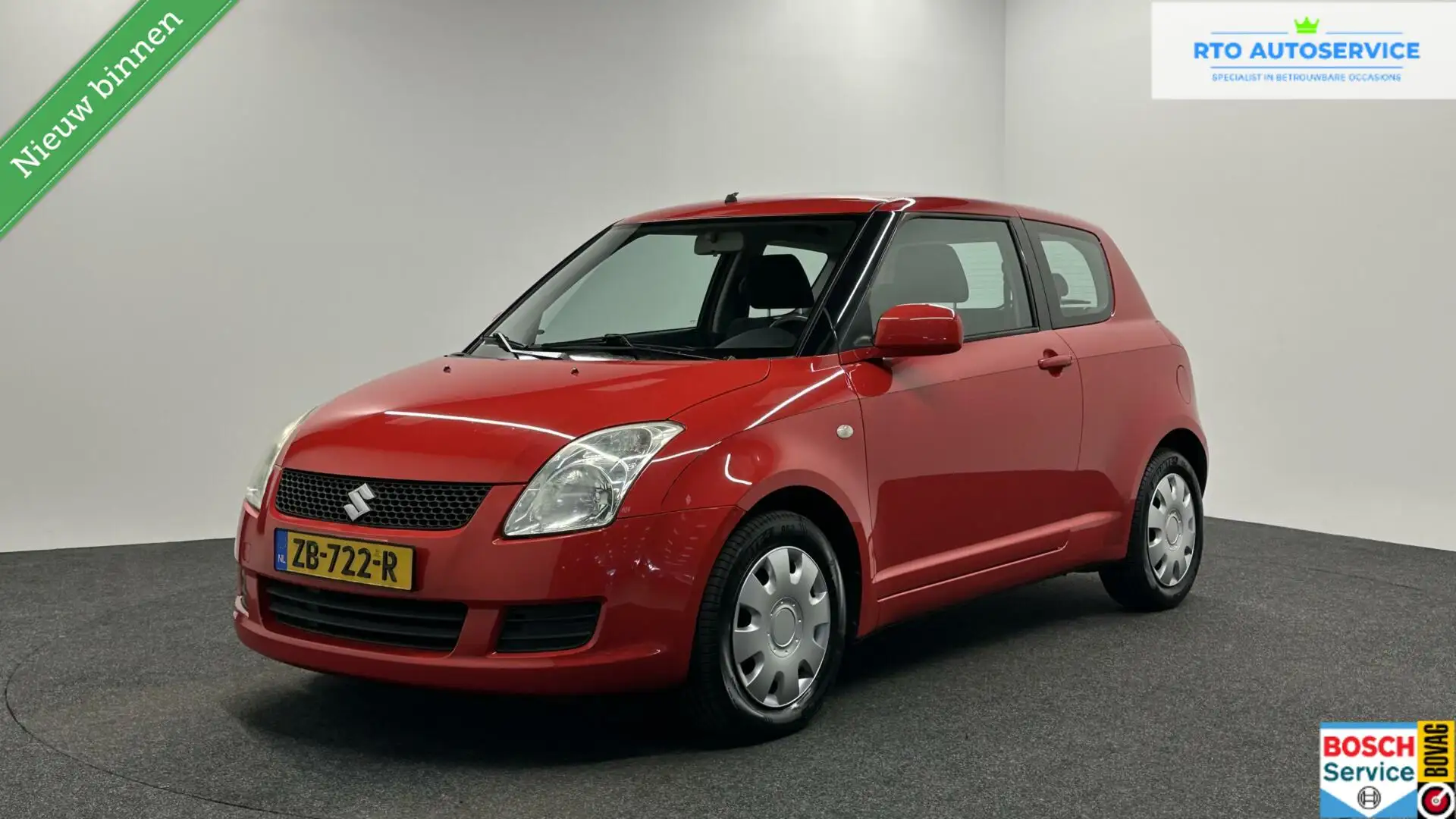 Suzuki Swift 1.3 Bandit AIRCO Rood - 1