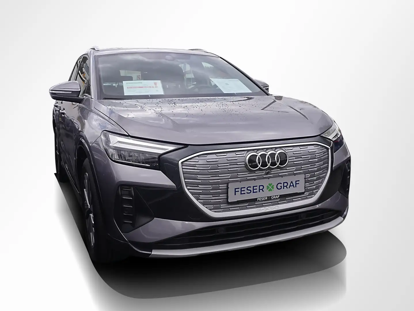 Audi Q4 e-tron 40 ACC LED Navi Pano RüKa Sitzh. 19" Grau - 2
