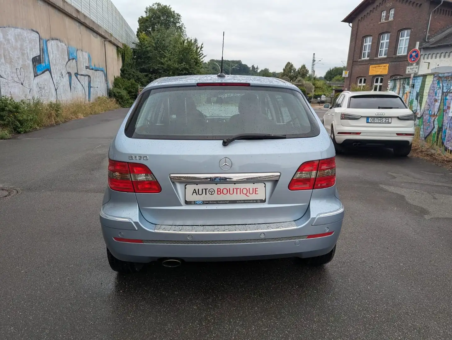 Mercedes-Benz B 170 SHZ,Navi,Vollscheckheft,Panoramadach,Auto Синій - 2