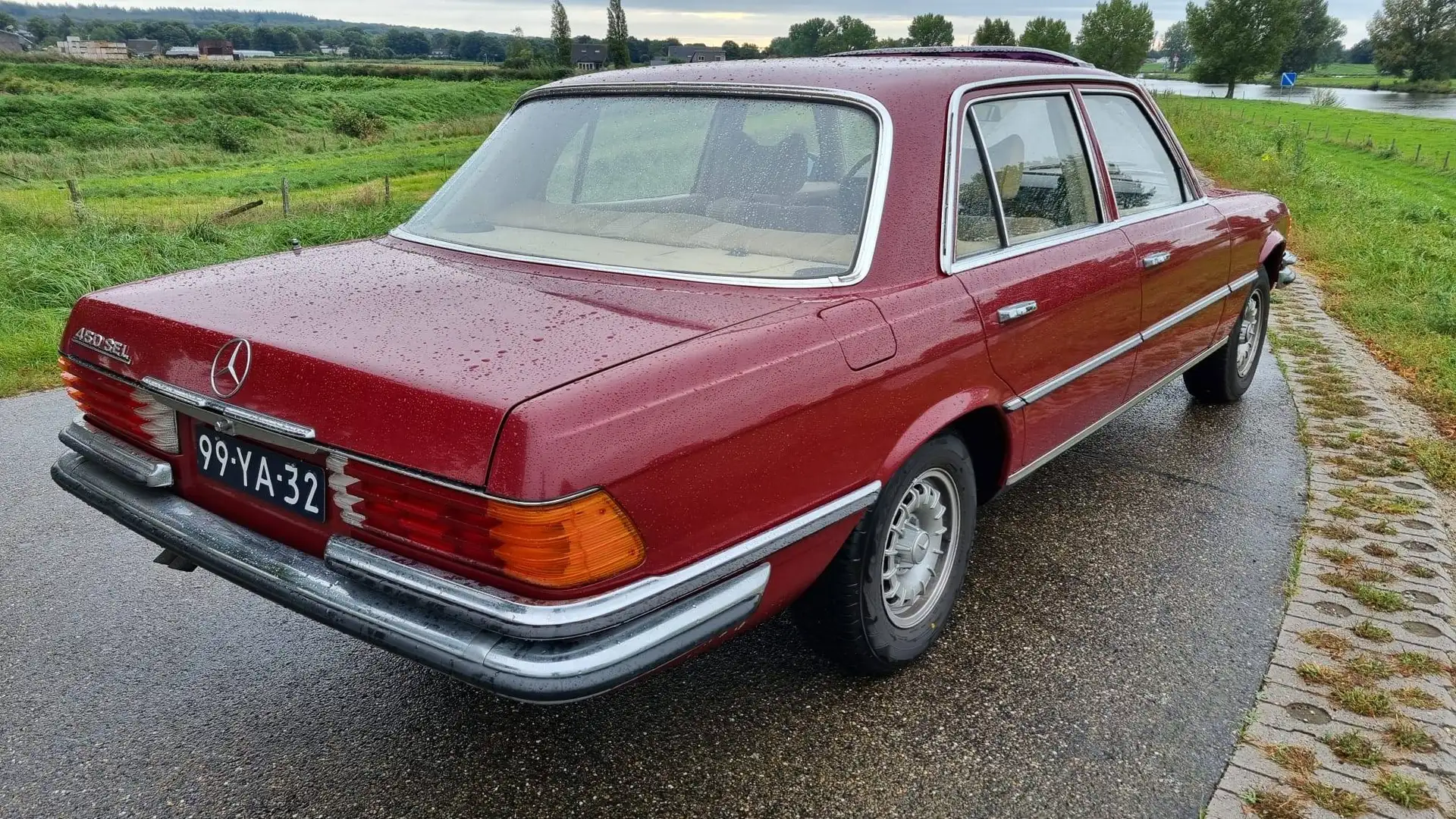 Mercedes-Benz 450 450 SEL Rot - 1