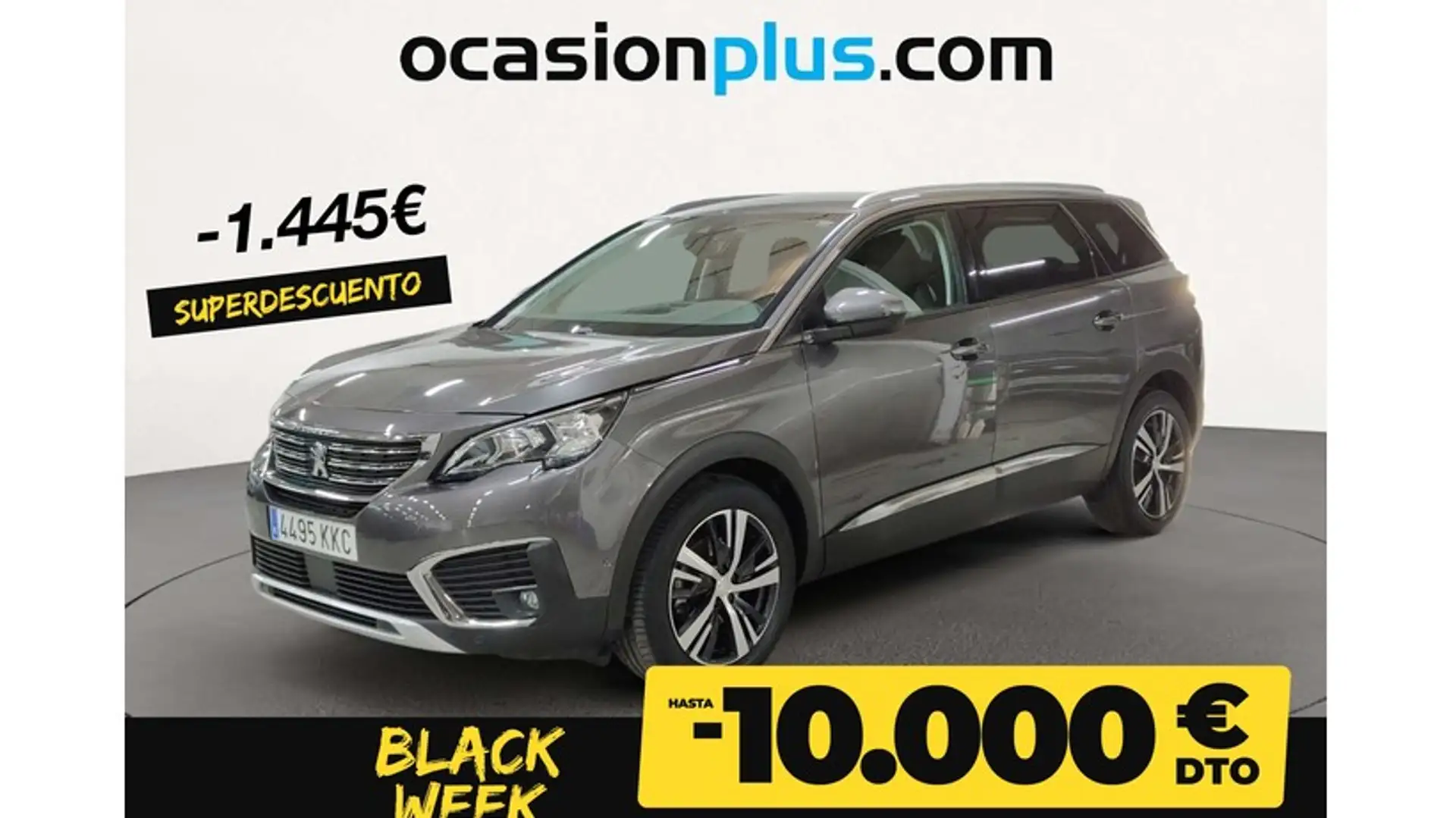 Peugeot 5008 1.2 PureTech S&S Allure 7 pl. 130 Gris - 1