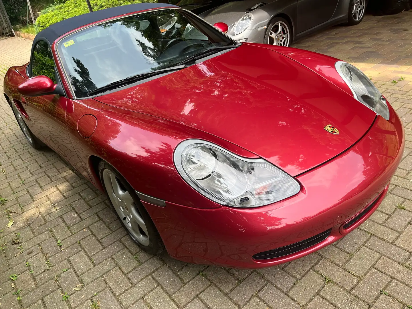 Porsche Boxster 986 3.2 S ASI con CRS A LIBRETTO Strepitosa Rojo - 1