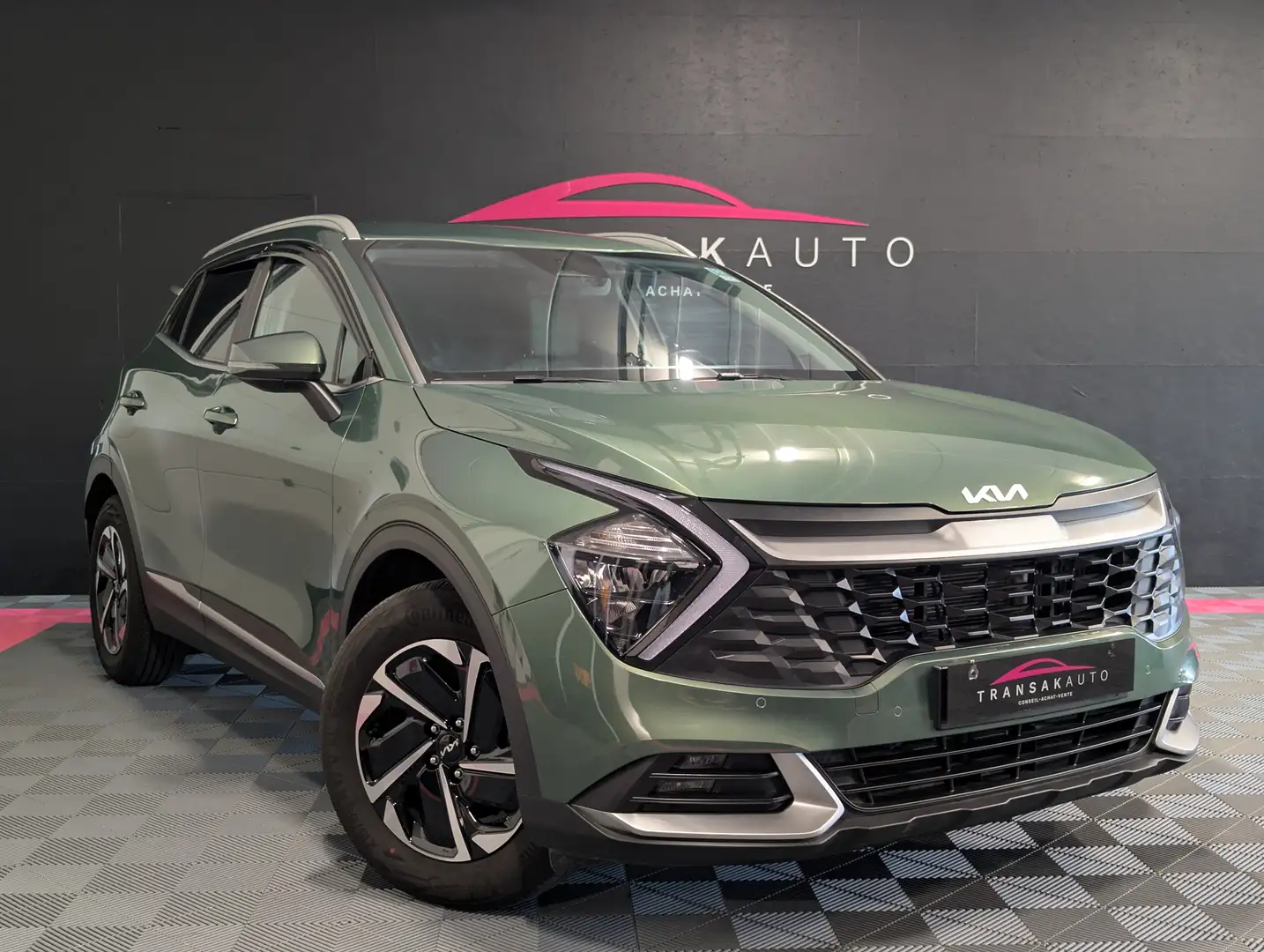 Kia Sportage 1.6 T-GDi **CAMERA-BOITE AUTO-NAVI** Vert - 1