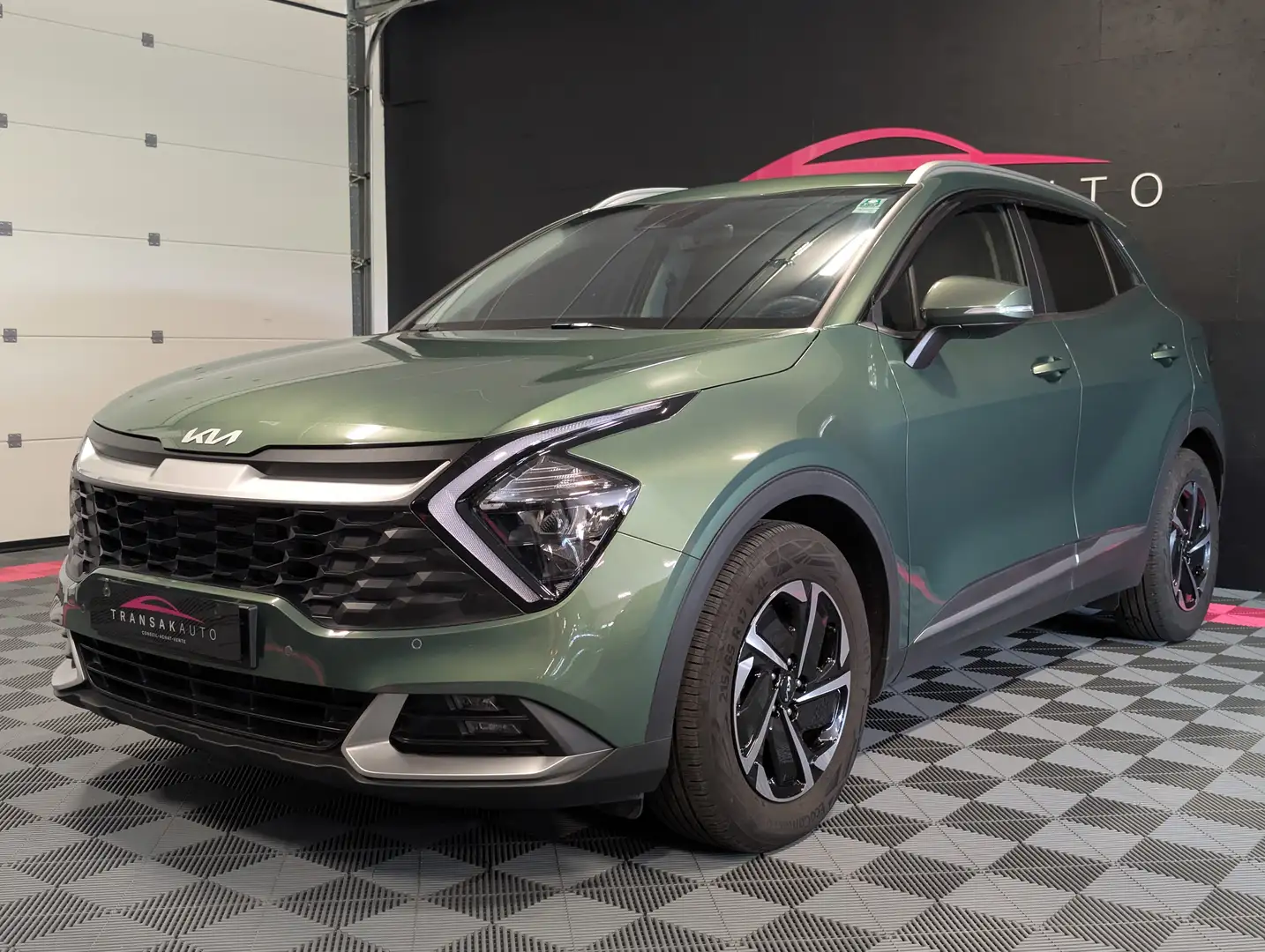 Kia Sportage 1.6 T-GDi **CAMERA-BOITE AUTO-NAVI** Vert - 2