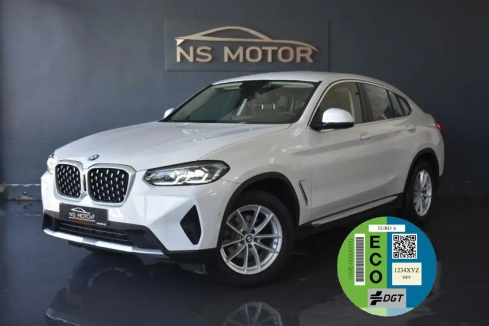 BMW X4 xDrive 20dA Blanc - 1