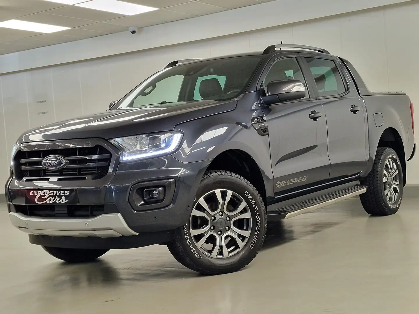 Ford Ranger 2.0 BI-TURBO 213CV WILDTRAK CAMERA GPS AUTO Gris - 1