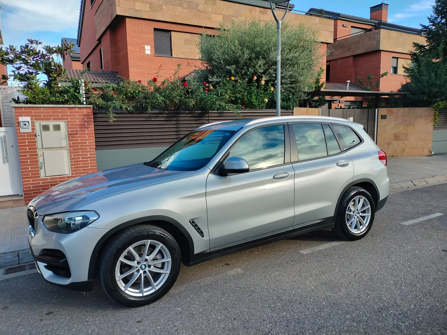 BMW X3 X3 sDrive 18d Plateado - 1