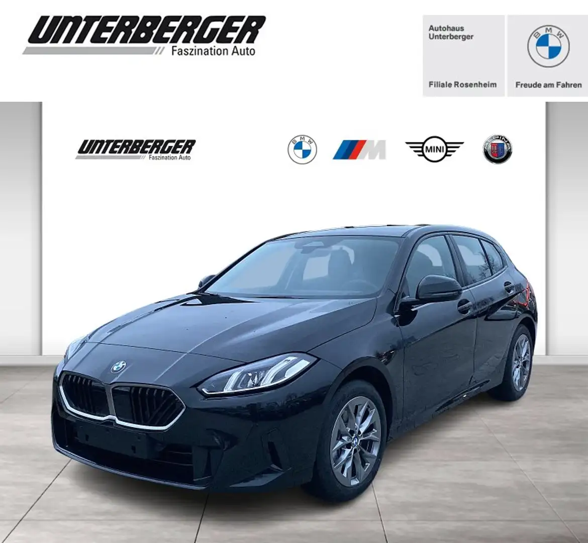 BMW 116 DAB LED RFK Parkassistent AHK schw. Shz Černá - 1