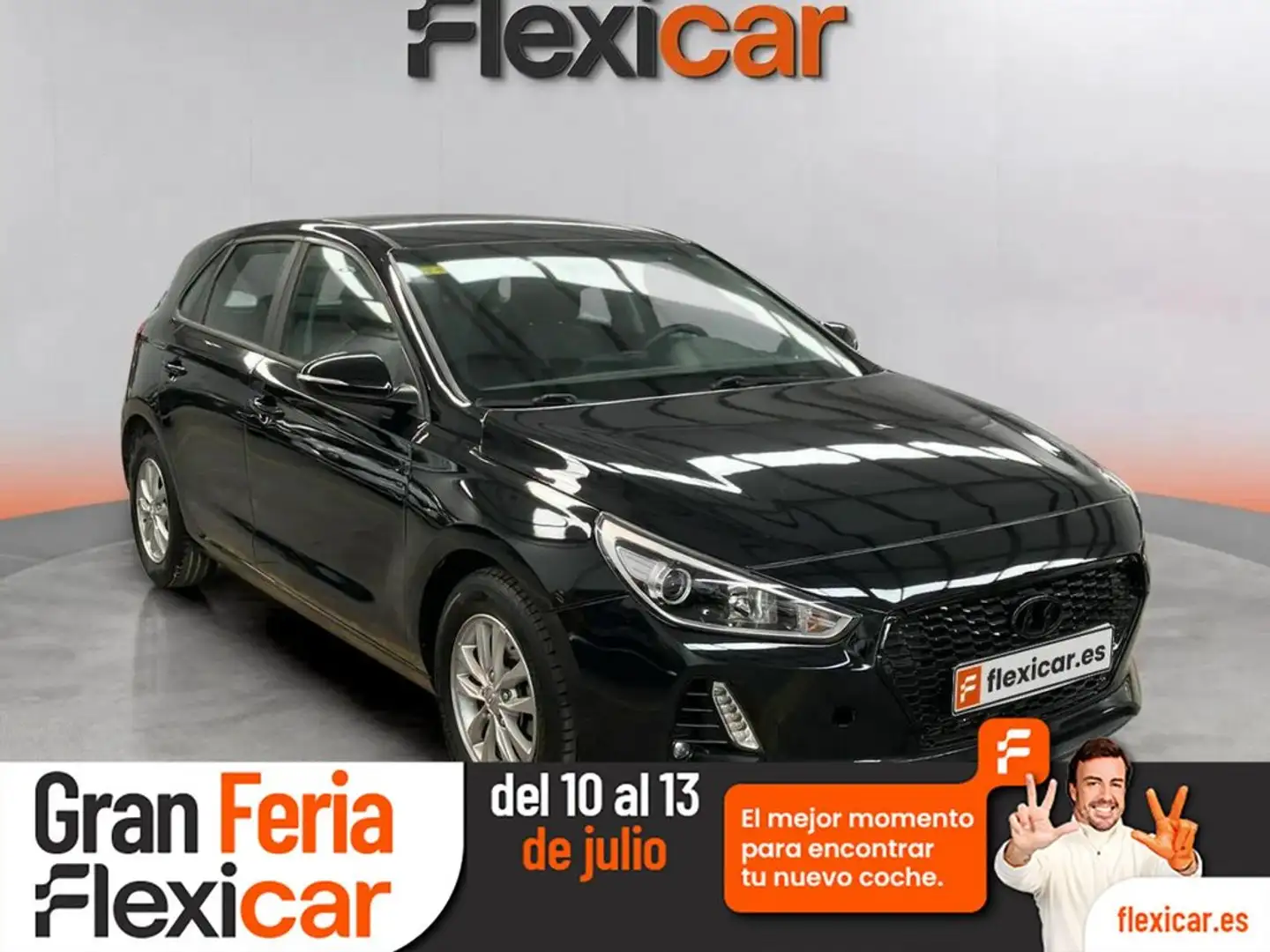 Hyundai i30 1.6CRDi Go 95 Negro - 1