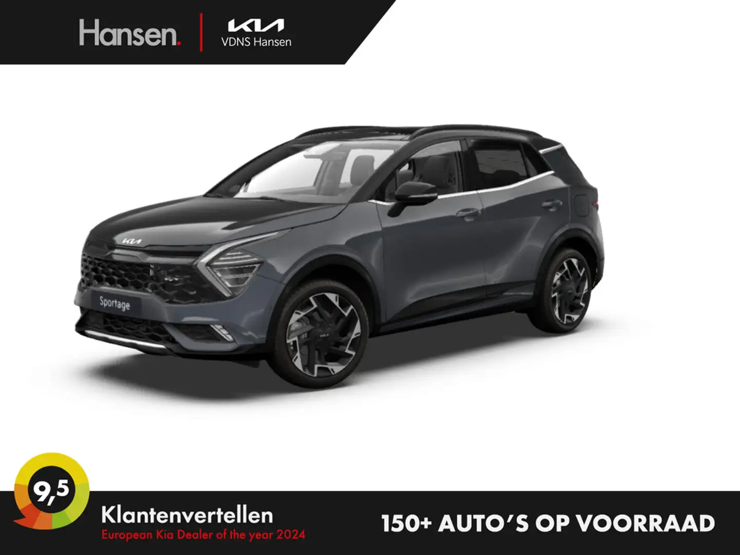 Kia Sportage 1.6 T Plug-in Hybrid GT-PlusLine I Snel leverbaar Grijs - 1