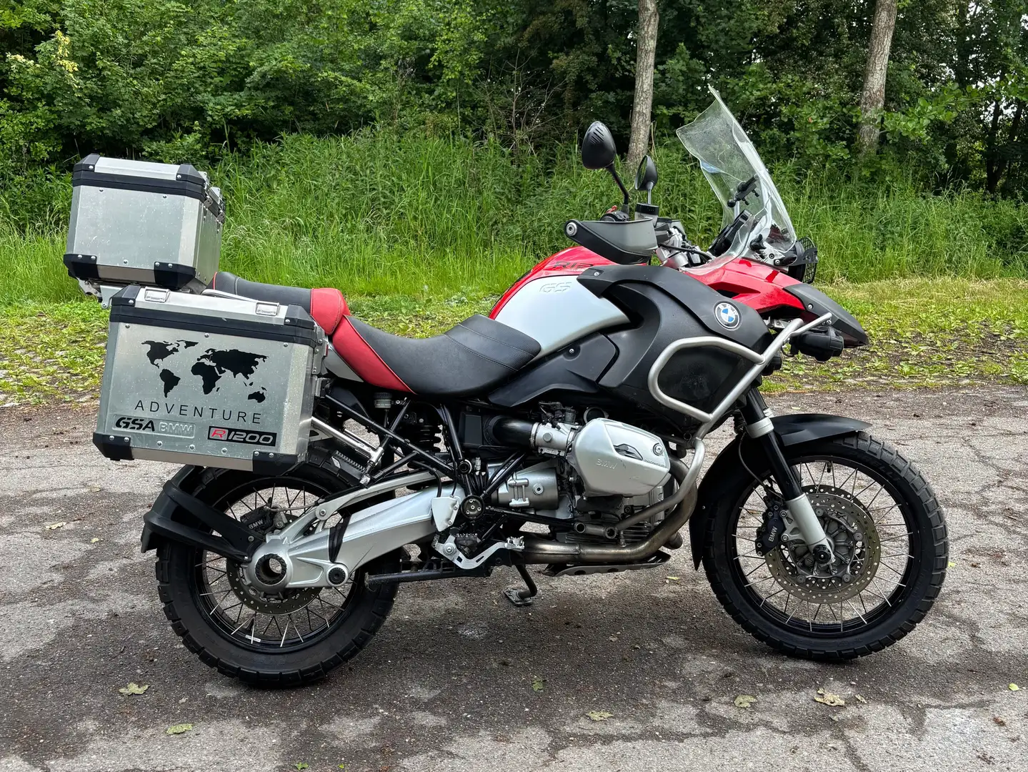 BMW R 1200 GS Adventure Kırmızı - 1