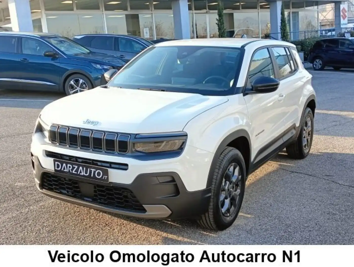 Jeep Avenger Autocarro 1.2 Turbo 100 CV MHEV Longitude N1 Wit - 1